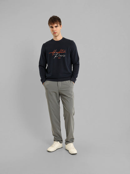 Round Neck Long Sleeve Sweatshirt