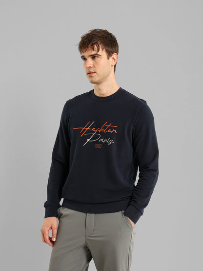 Round Neck Long Sleeve Sweatshirt
