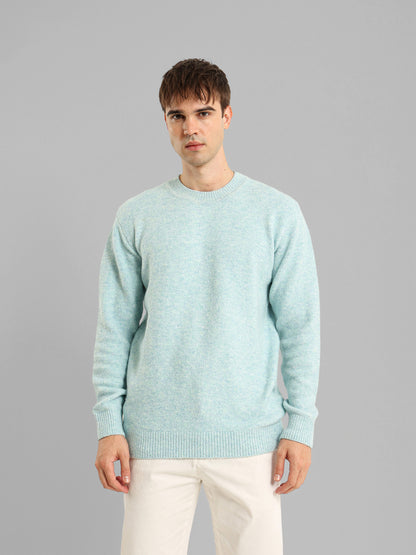 Round Neck Knit Pullover