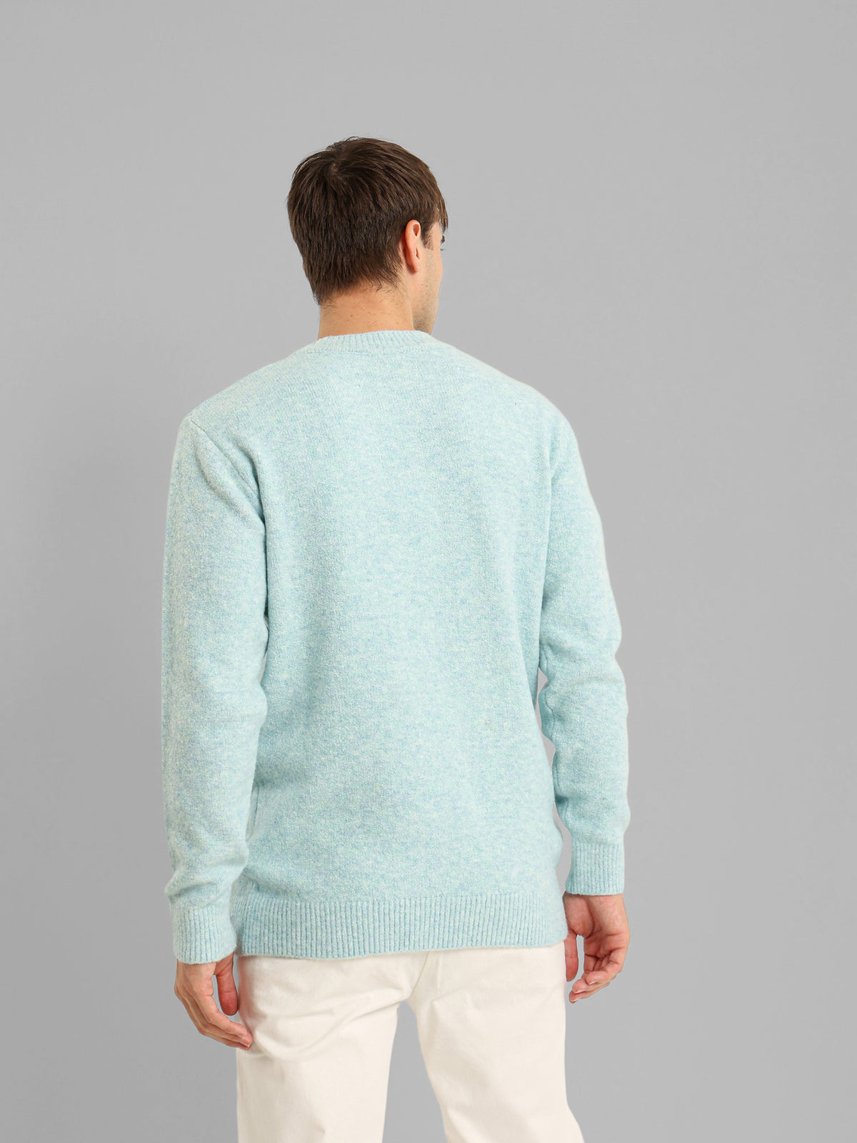 Round Neck Knit Pullover