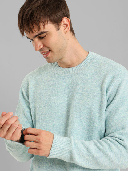 Round Neck Knit Pullover