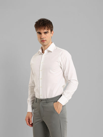 City Shirt with Kent Collar and French Placket