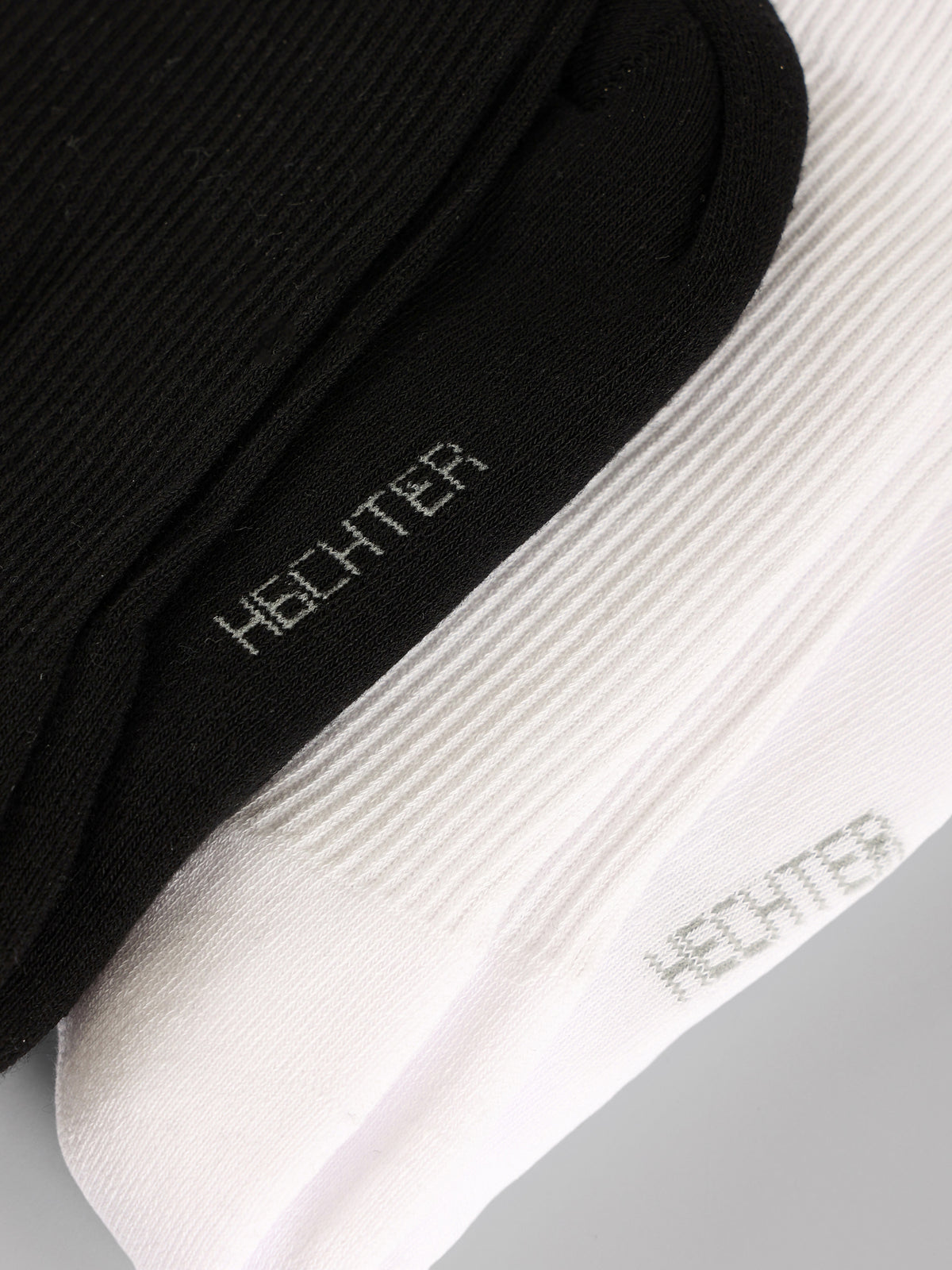 Crew Socks with Cushioned Soles 2 Pack