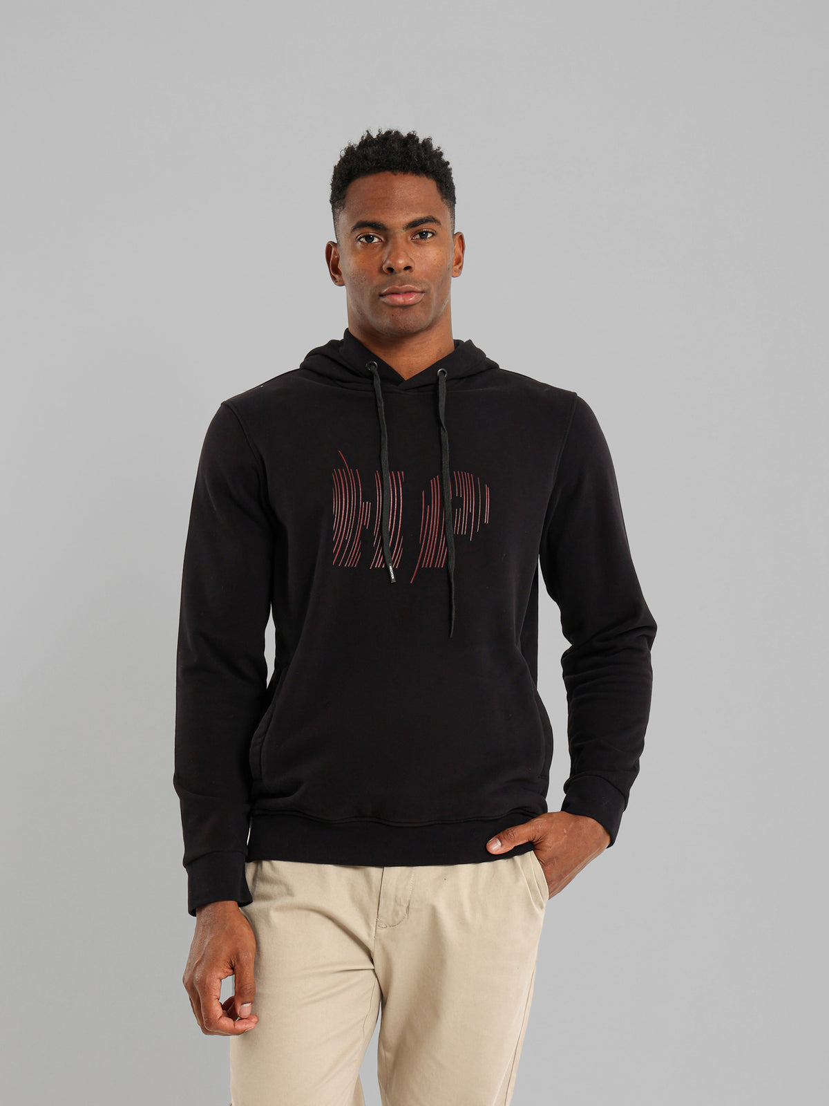 Printed Hoodie Sweatshirt