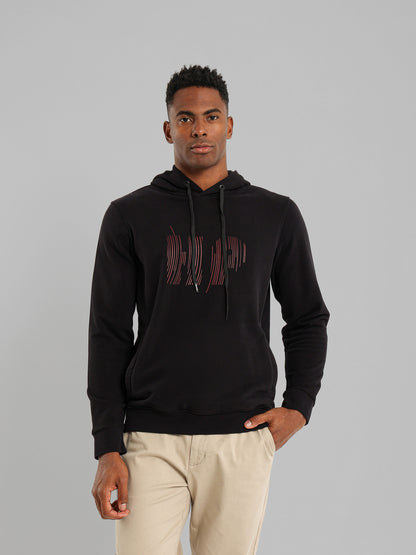 Printed Hoodie Sweatshirt