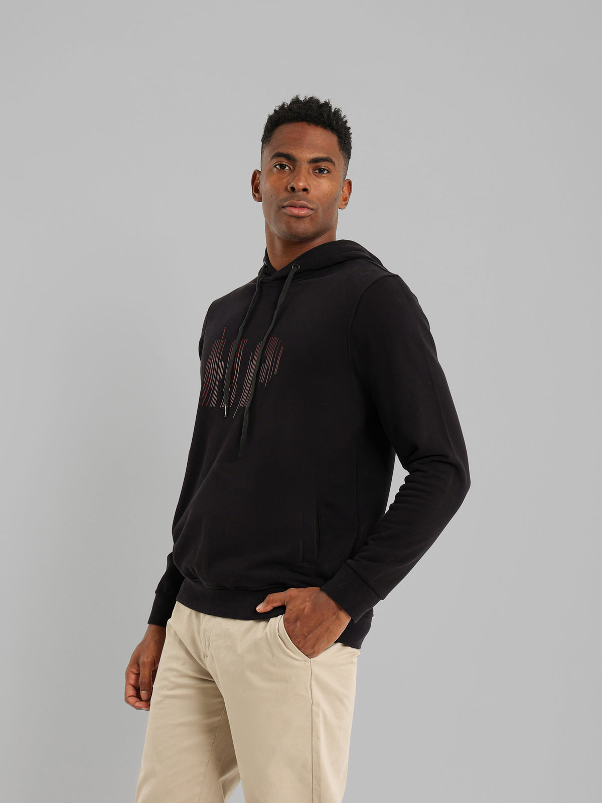 Printed Hoodie Sweatshirt