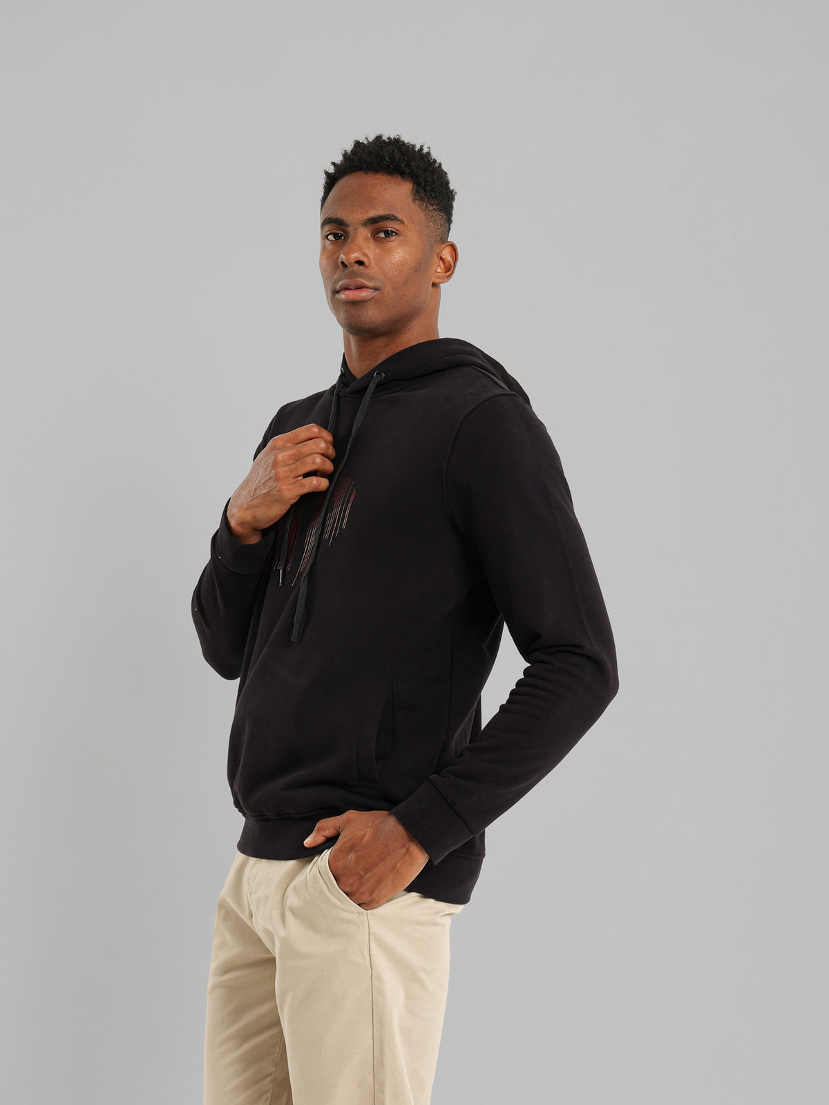 Printed Hoodie Sweatshirt