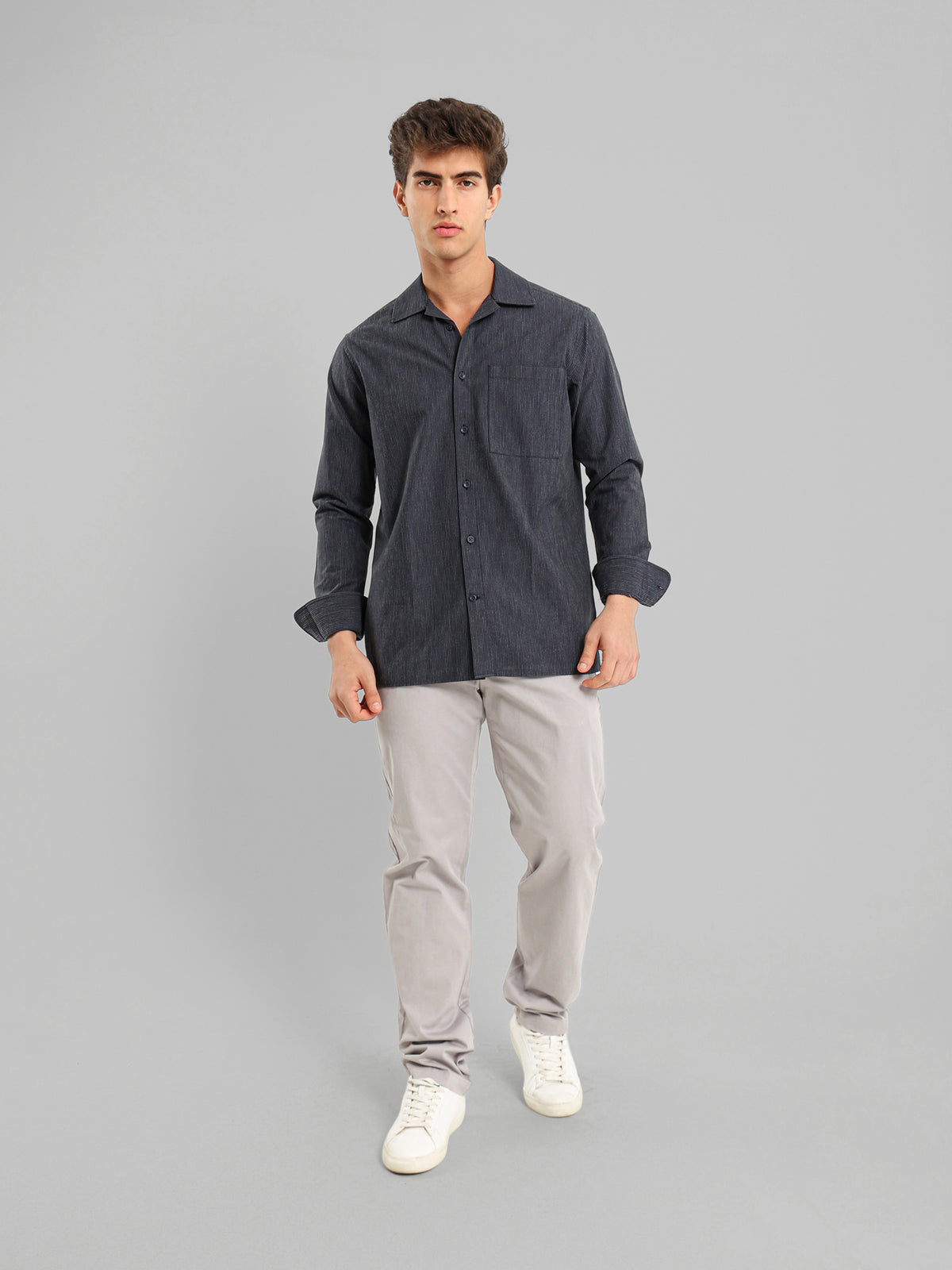 Kent Collar Shirt with Pocket