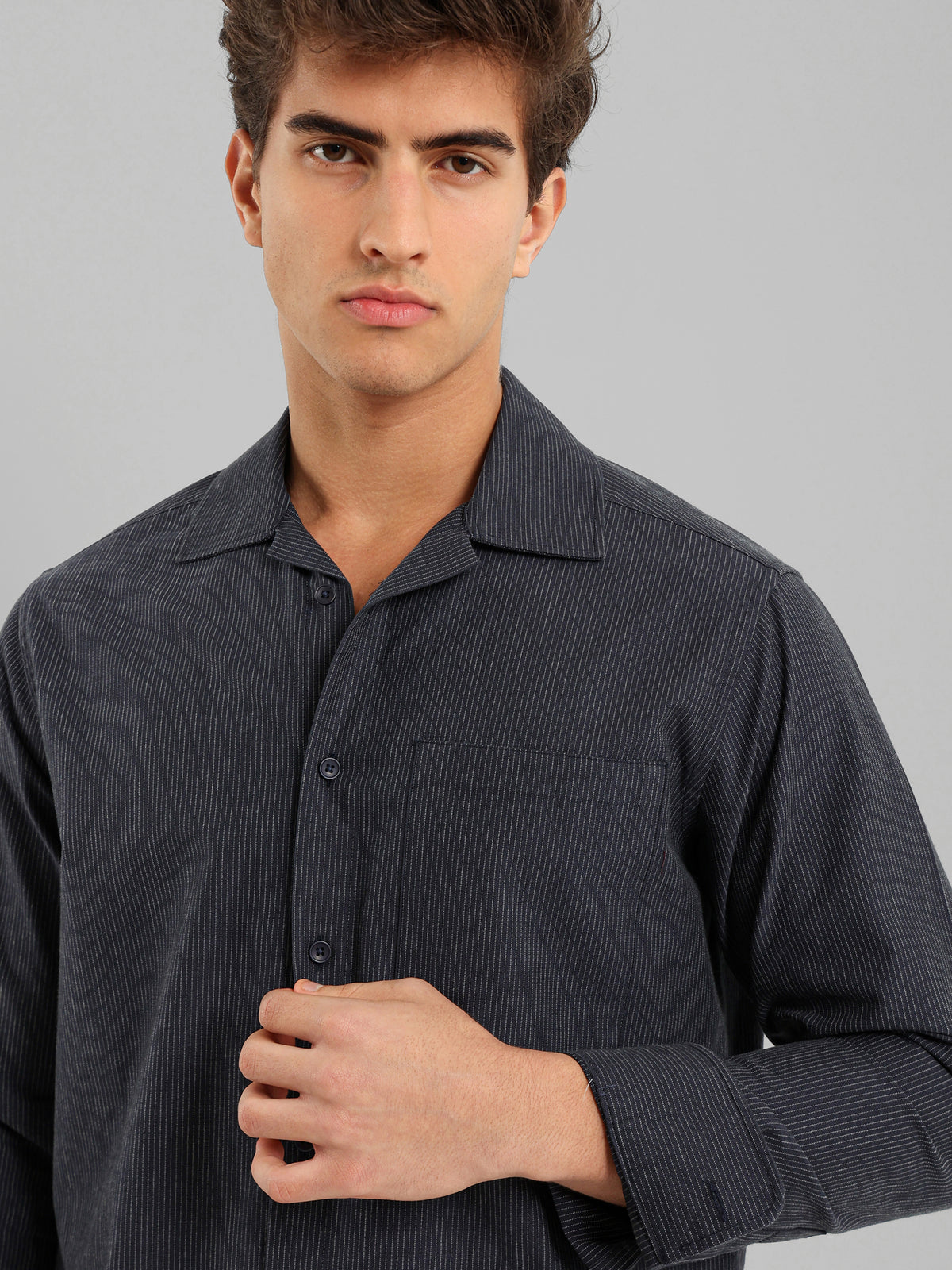 Kent Collar Shirt with Pocket