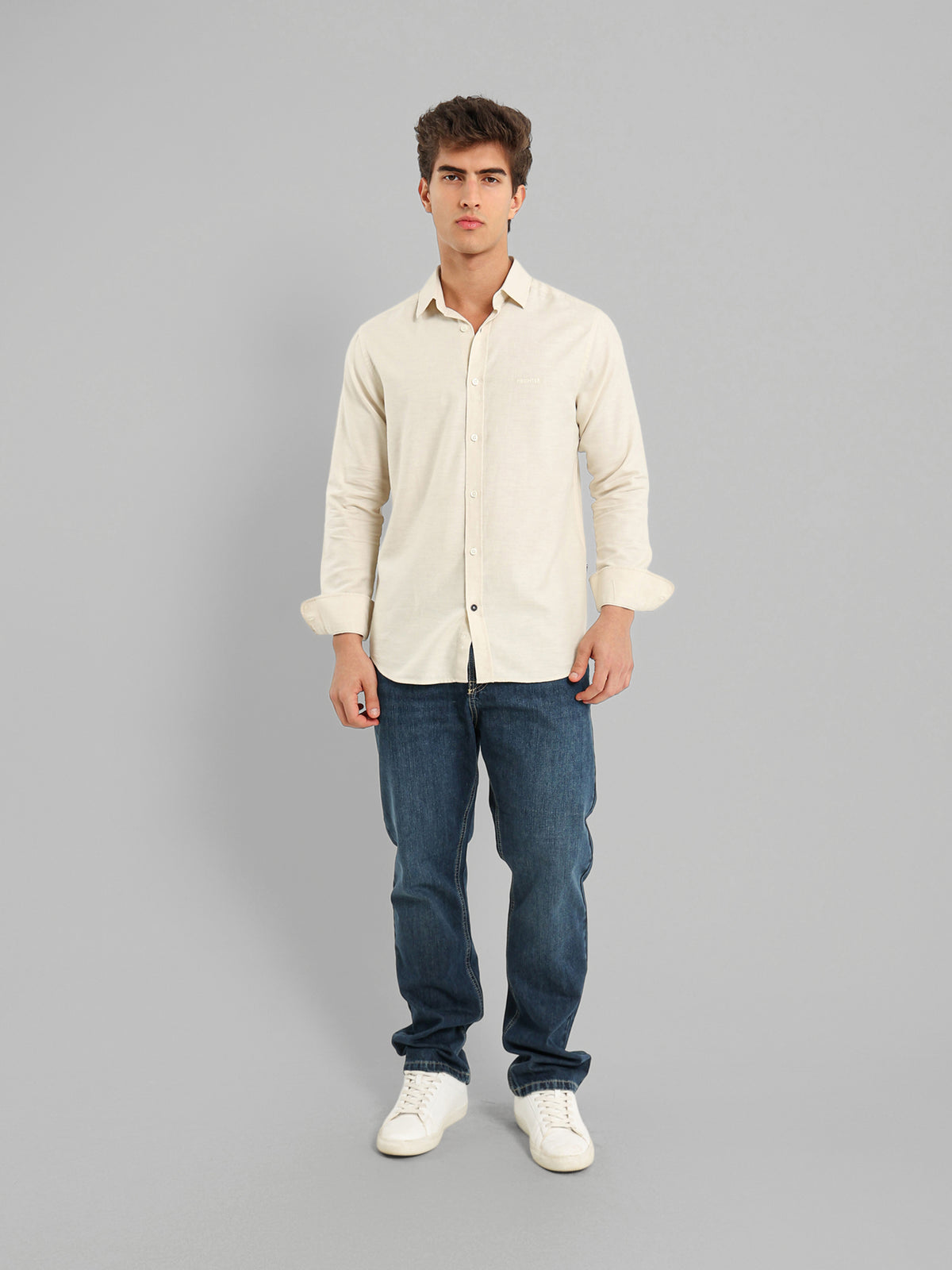 Kent Collar Long Sleeve Shirt