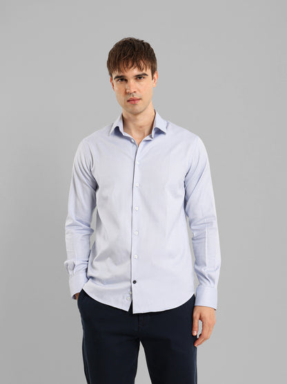 Kent Collar Shirt with French Placket