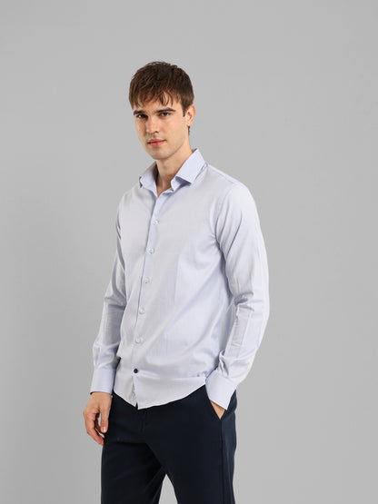 Kent Collar Shirt with French Placket