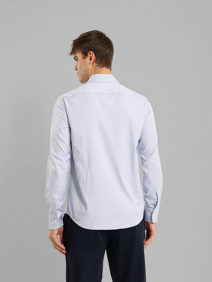 Kent Collar Shirt with French Placket
