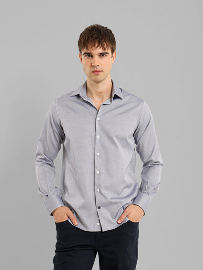 Kent Collar Shirt with French Placket
