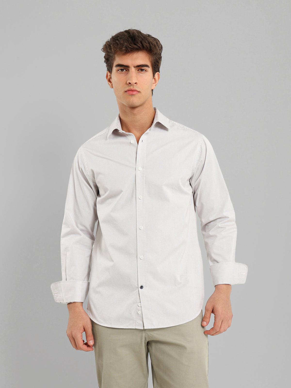 Kent Collar Twill Shirt