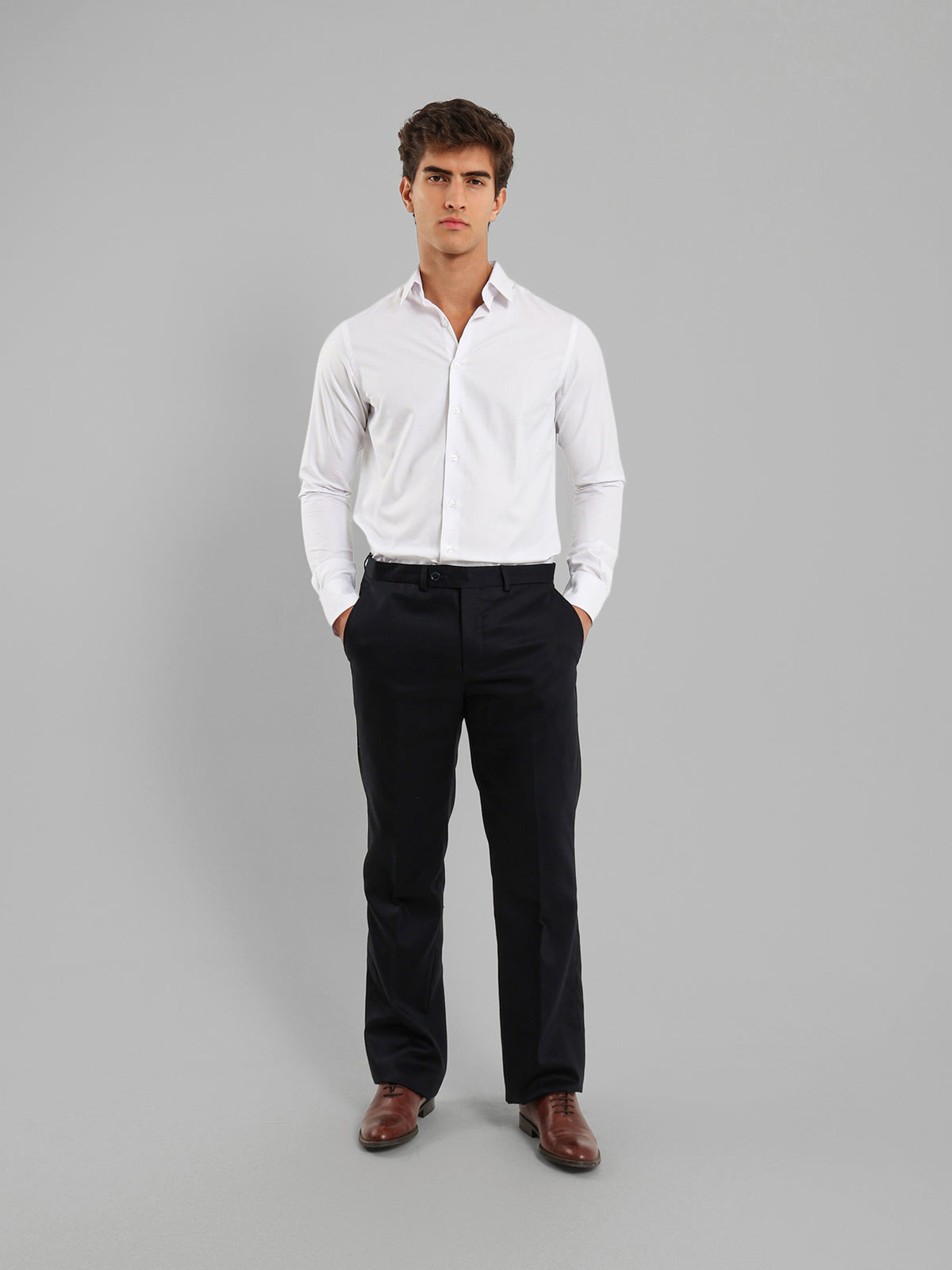 City Long Sleeve Kent Collar Shirt
