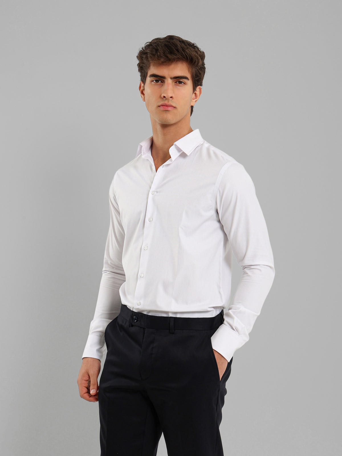 City Long Sleeve Kent Collar Shirt
