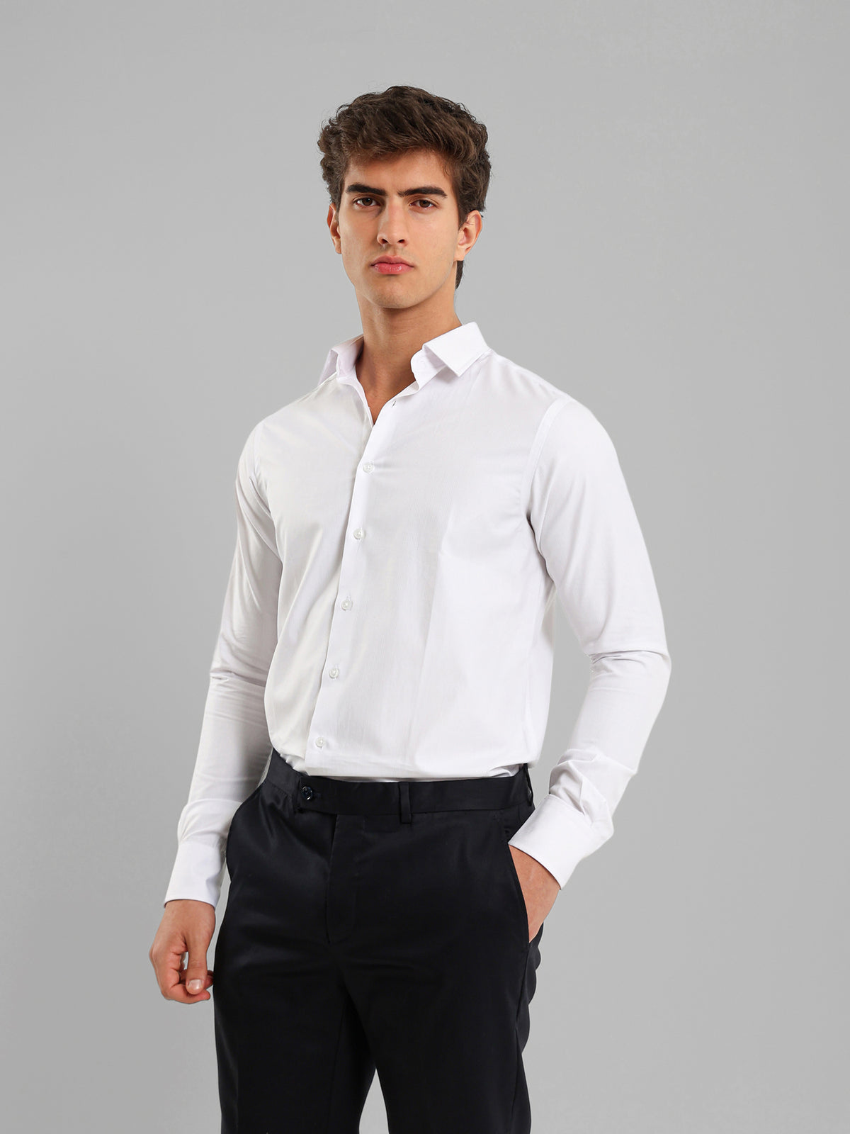 City Long Sleeve Kent Collar Shirt