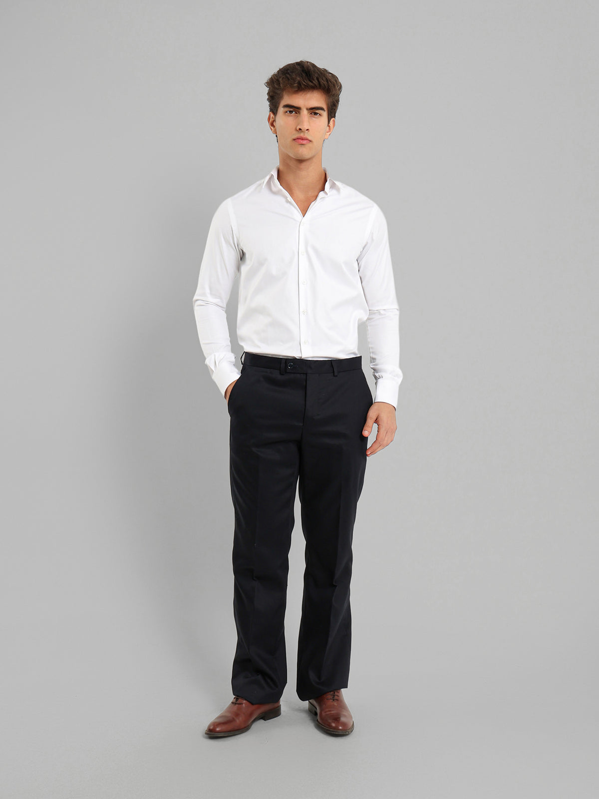 City Long Sleeve Kent Collar Shirt