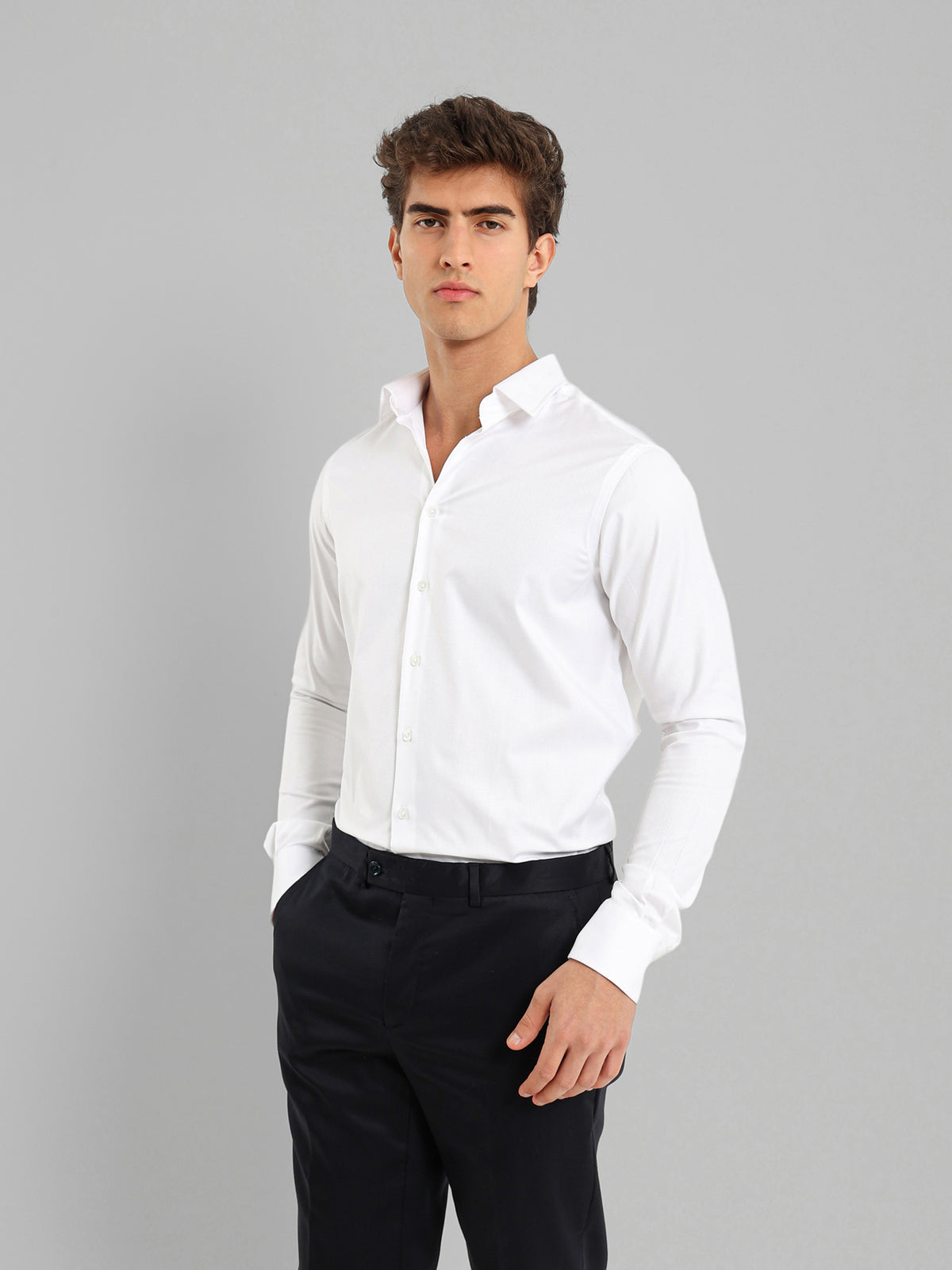 City Long Sleeve Kent Collar Shirt
