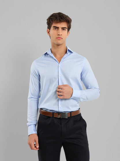 City Shirt with Italian Collar and French Placket