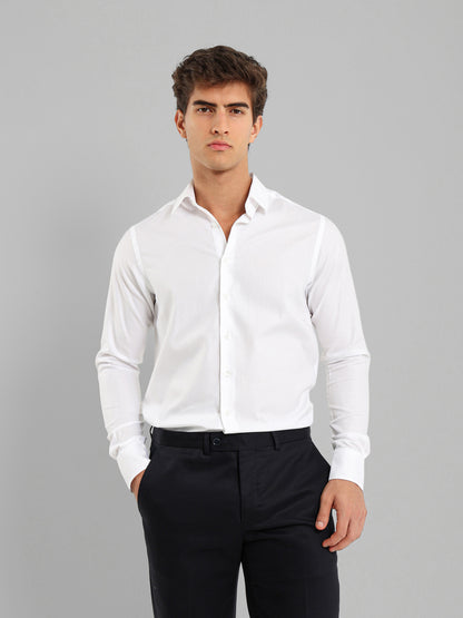 City Shirt with Kent Collar and French Placket