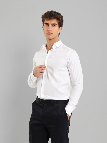 City Shirt with Kent Collar and French Placket