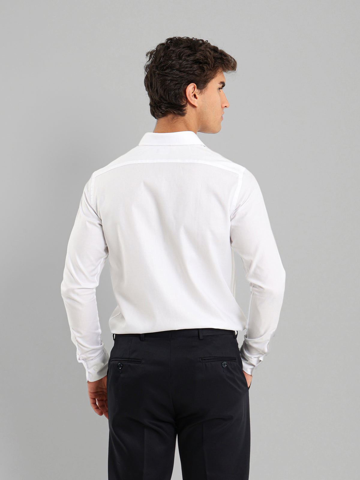 City Shirt with Kent Collar and French Placket