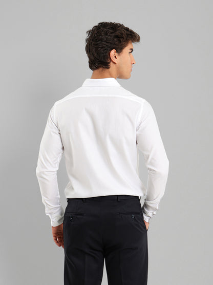 City Shirt with Kent Collar and French Placket