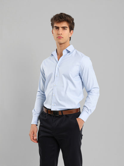 Semi-Dressed Short Sleeve Kent Collar Shirt