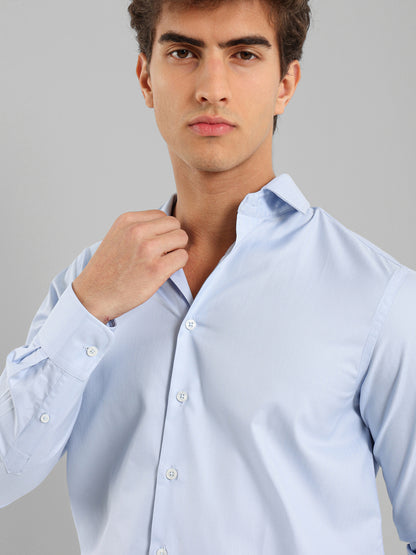 Semi-Dressed Short Sleeve Kent Collar Shirt