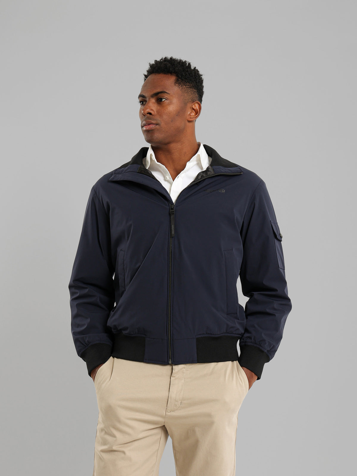 Casual Solid Parka