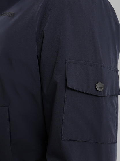 Casual Solid Parka