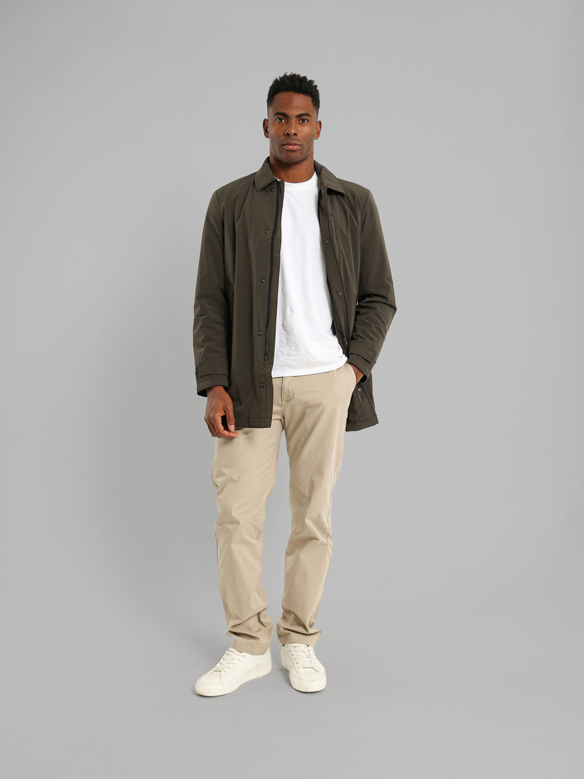 Casual Solid Coat