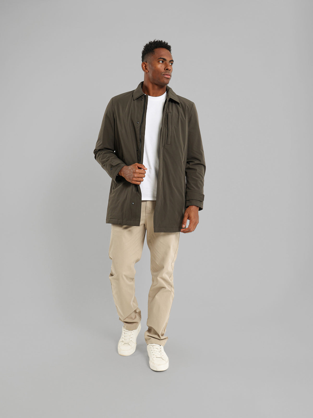 Casual Solid Coat