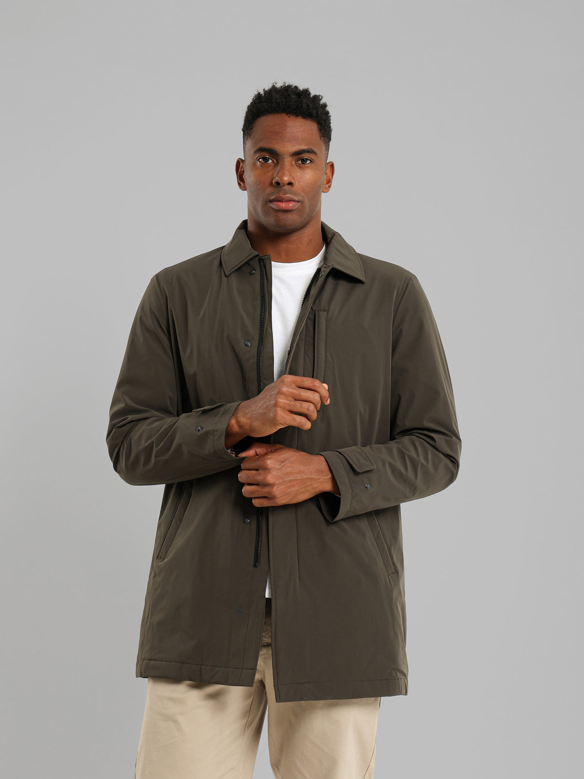 Casual Solid Coat