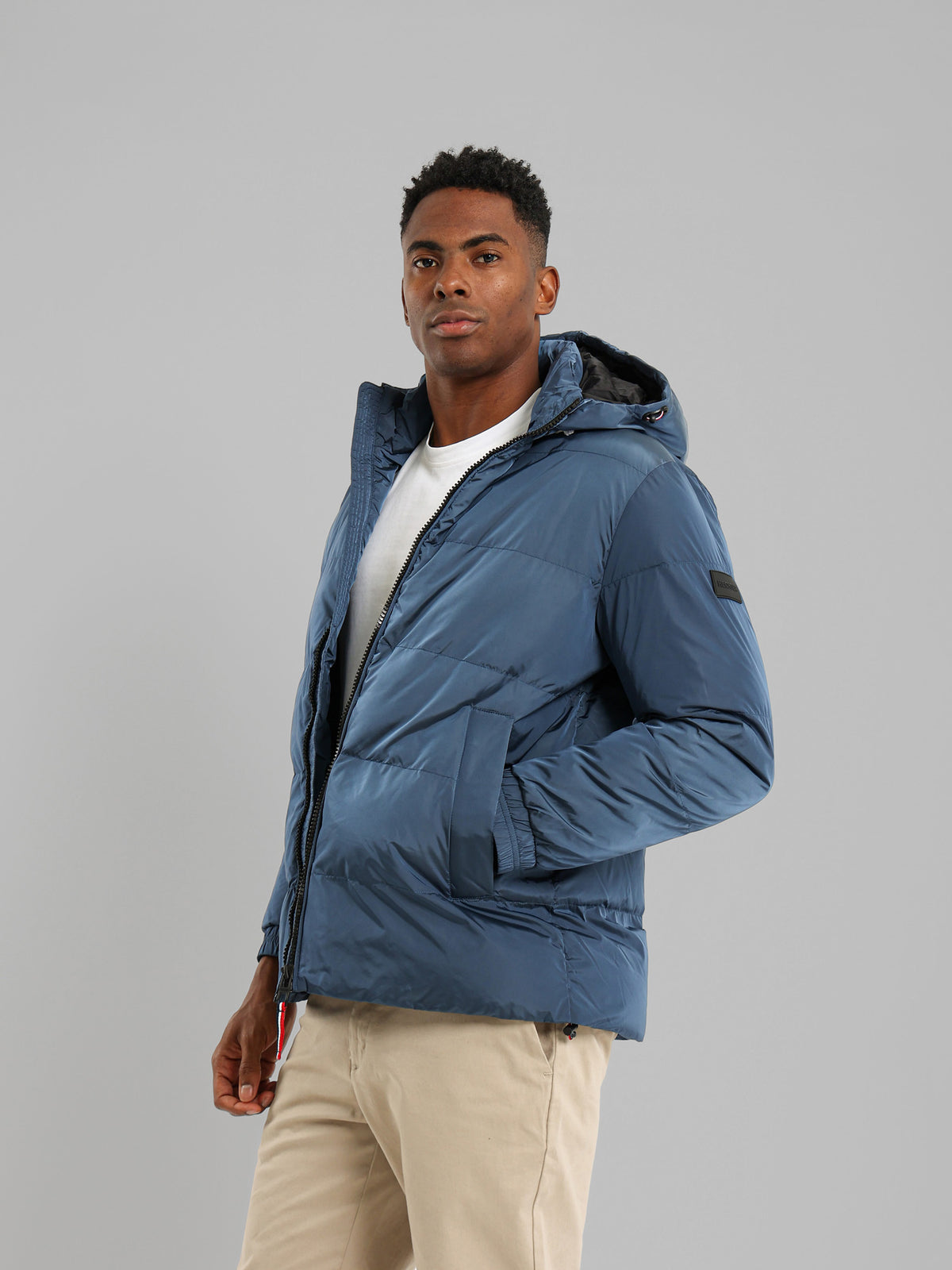 Casual Solid Parka