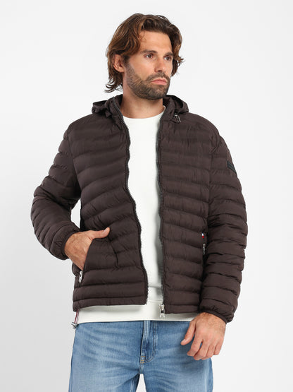 Mock Neck Parka Jacket
