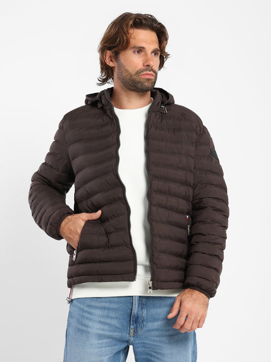 Mock Neck Parka Jacket