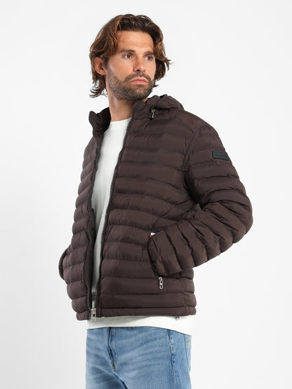 Mock Neck Parka Jacket
