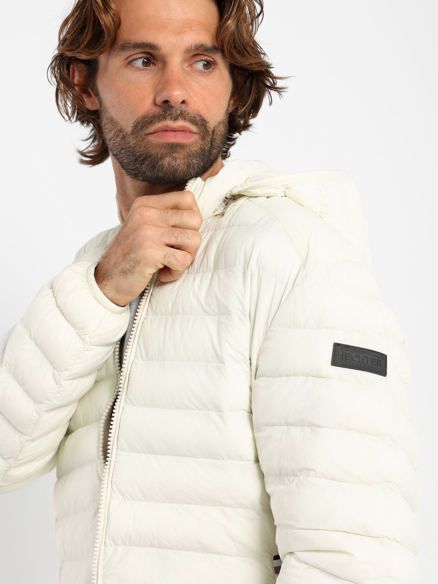 Mock Neck Parka Jacket
