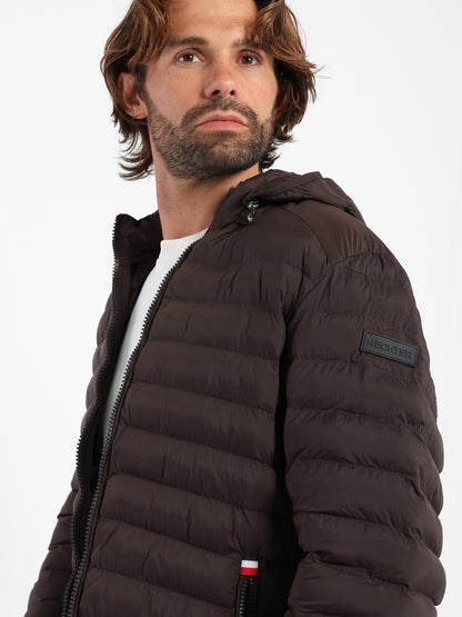 Mock Neck Parka Jacket