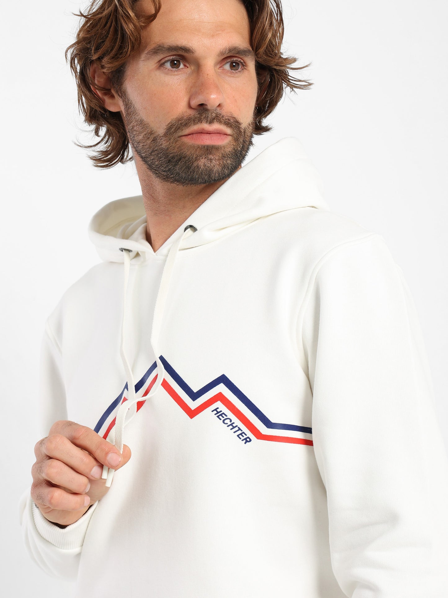 Hooded Sweatshirt with Place Print