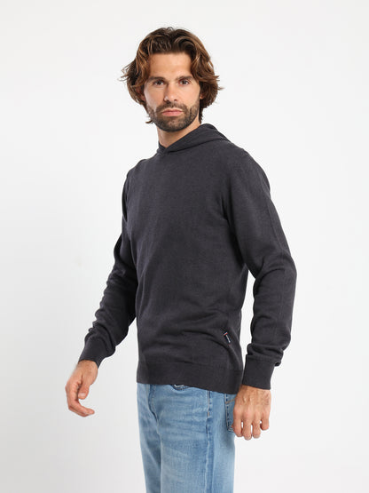 Hoodie Knit Sweater