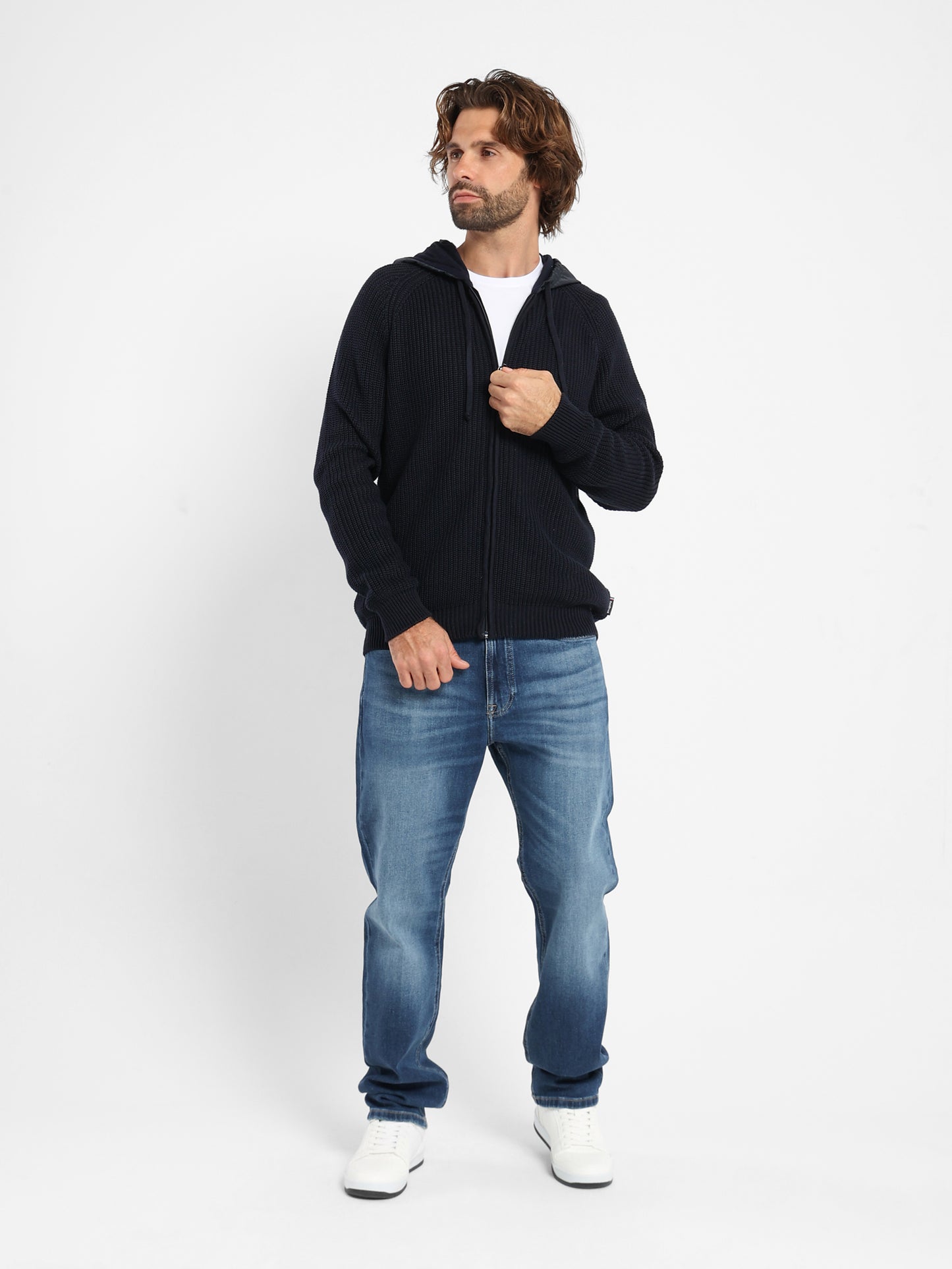 Hoodie Jacket Structured Pullover