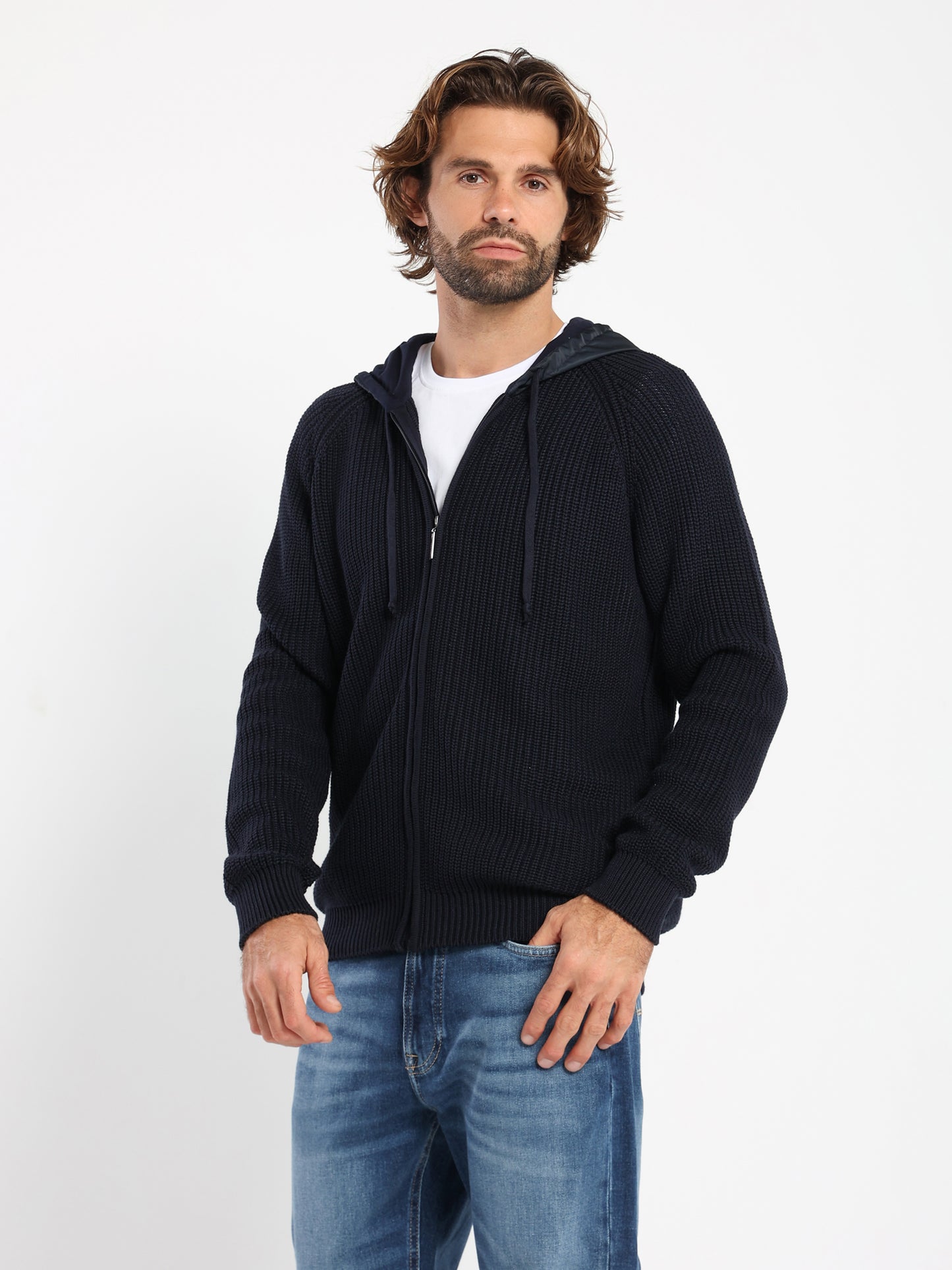 Hoodie Jacket Structured Pullover