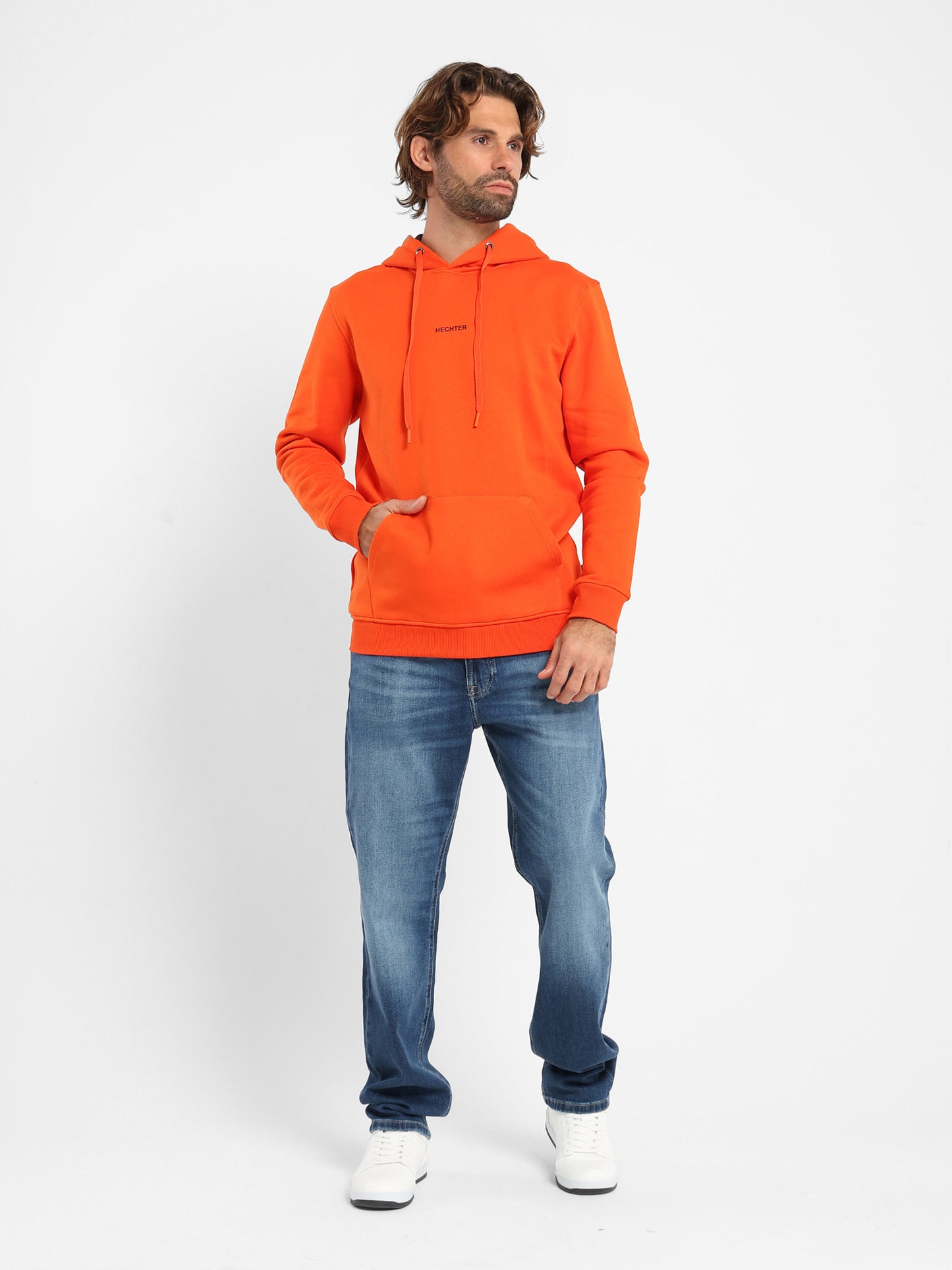 Hooded Sweatshirt Hechter Rubber Print