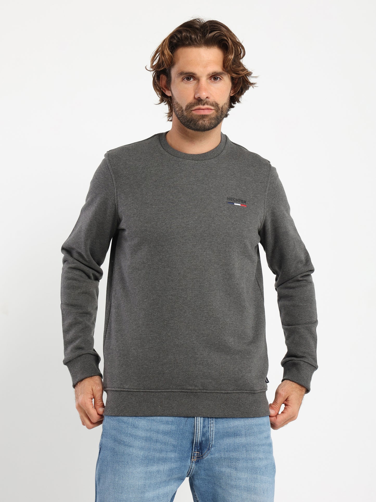 Basic Round-Neck Sweatshirt