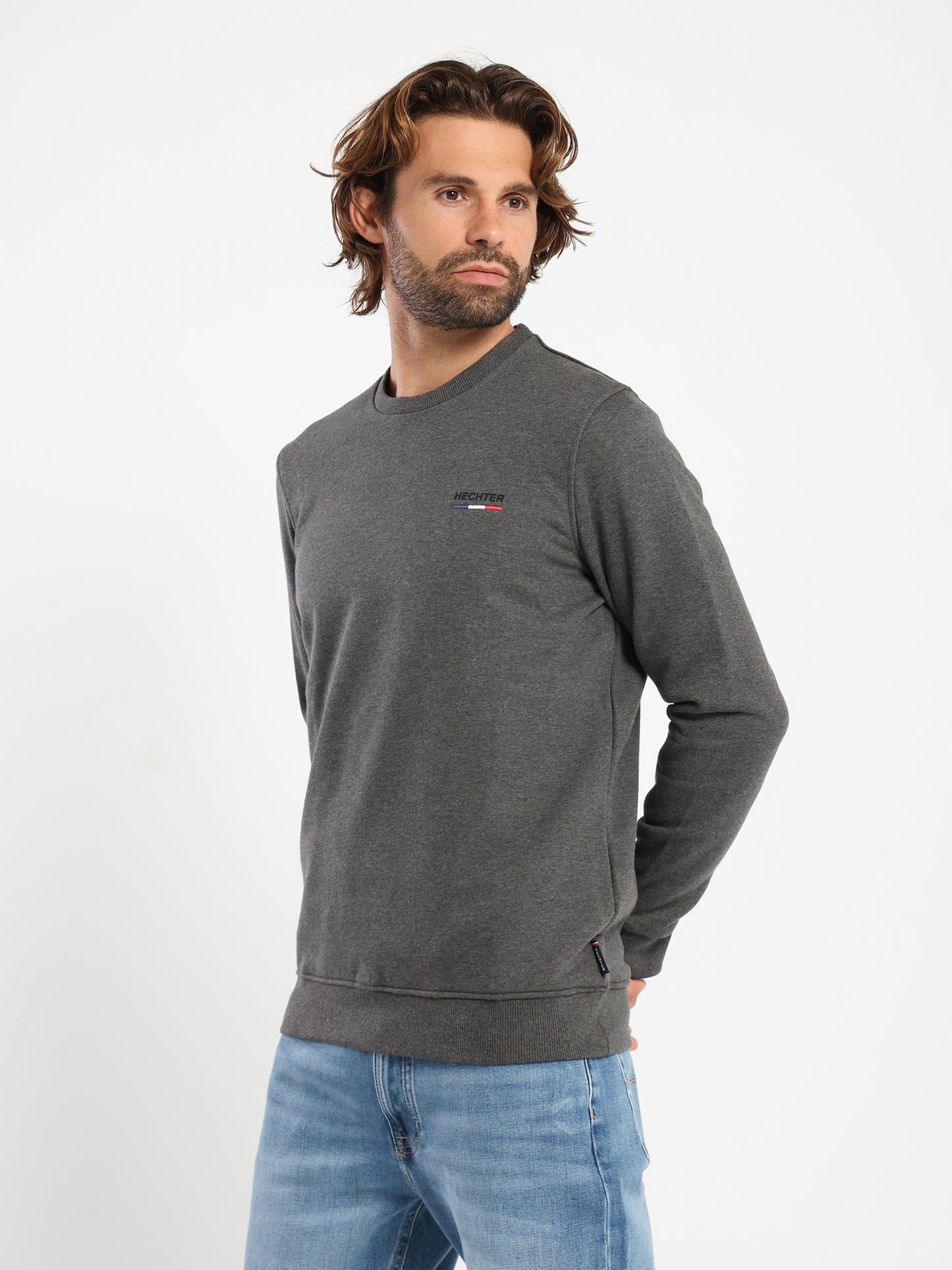 Basic Round-Neck Sweatshirt