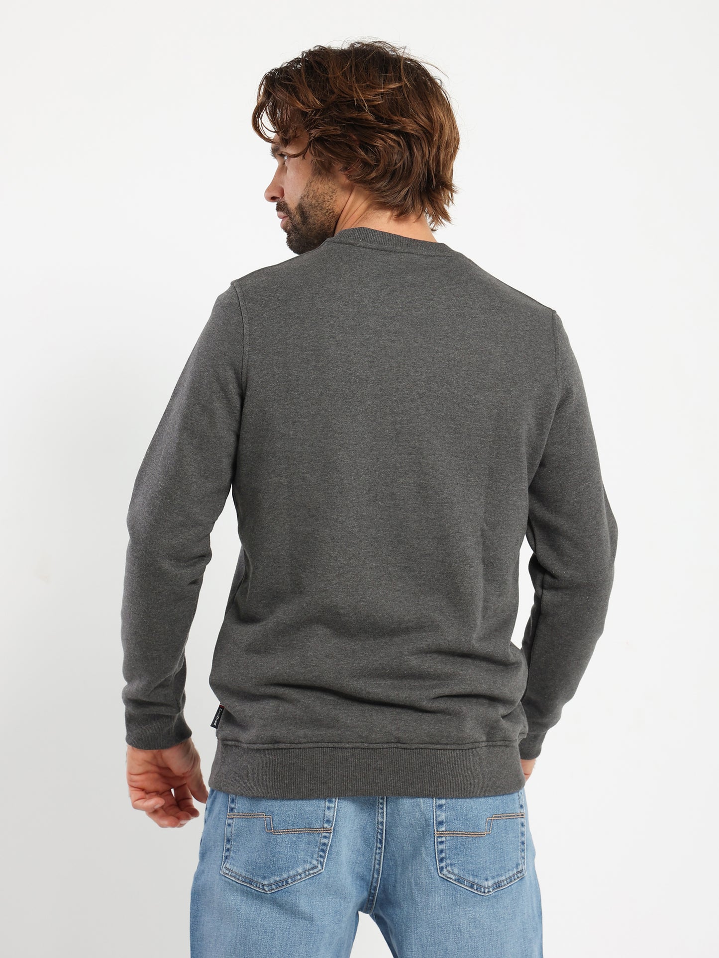 Basic Round-Neck Sweatshirt